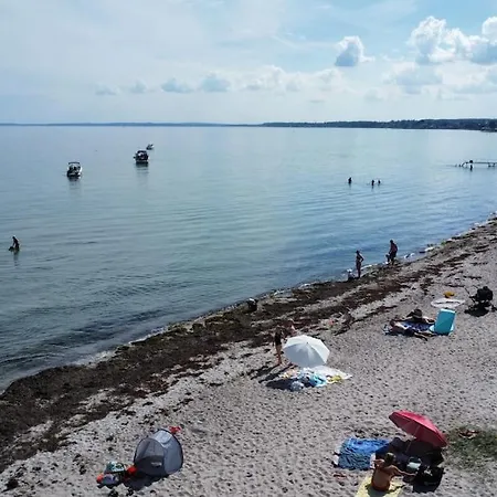 公寓 Smuk Med Sundkig Lige Ved Stranden