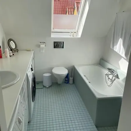 公寓 Smuk Med Sundkig Lige Ved Stranden 斯内克斯坦