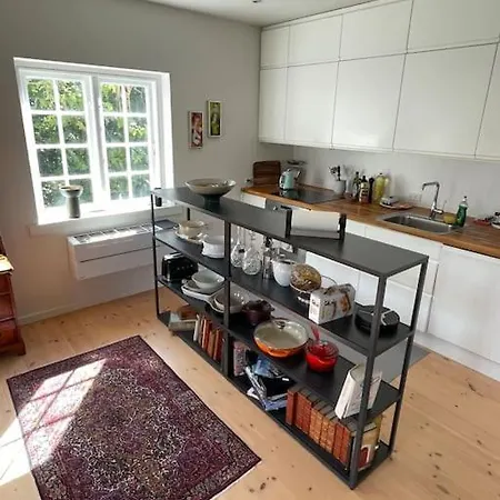 公寓 Smuk Med Sundkig Lige Ved Stranden 斯内克斯坦